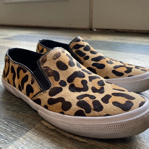 KENNETH COLE Leopard Slip On Shoes - Picture 3 of 9